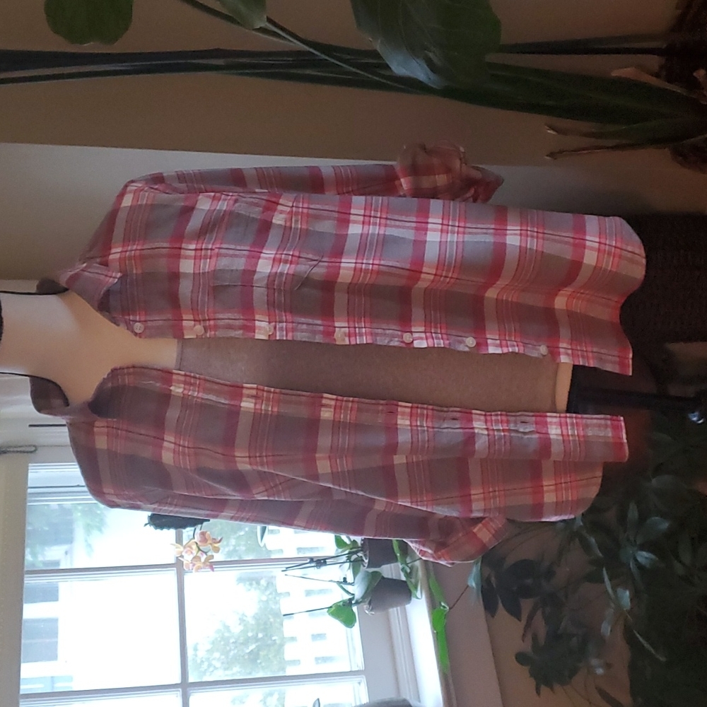 J Crew Mercantile flannel shirt